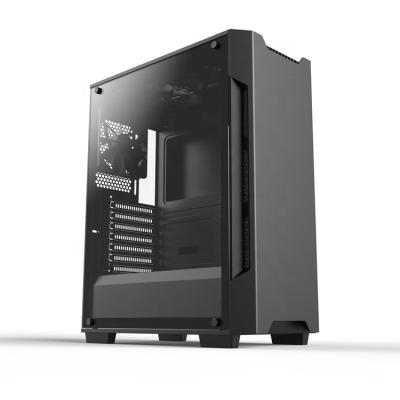 China With Nice Window JNP-C470 ODM Computer Case Full Side Gaming ATX Tower Gabinete PC Case for sale