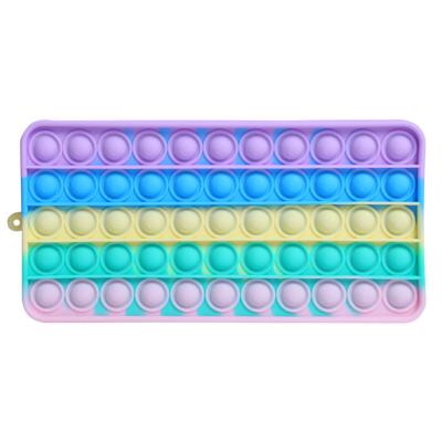 China Fashion fidgety person popit pencil case relieve stress pencil bag pencil case for kids for sale