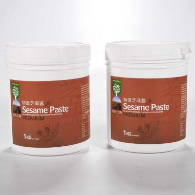 China OEM wholesale price high quality natural tahini sesame paste of sesame seeds for sale