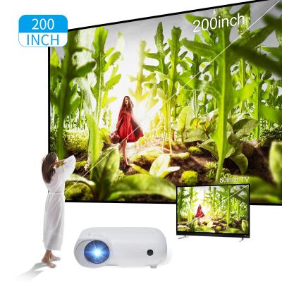 China Pico Mini Christmas Video Cheap Outdoor Movie Smartphone Led Night Light Home Theater Native 1080P Projector for sale