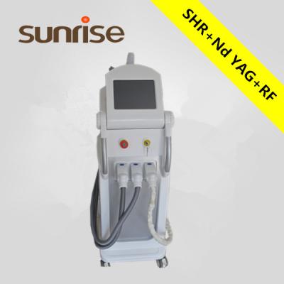 China Multifunction tattoo removal e-light ( rf + ipl ) skin tag removal machine for sale