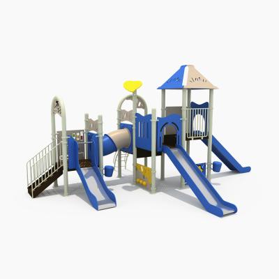 China PE YY-PE27 used for plastic kinder kindergarden keeper playground outdoor children's playground equipment kids slide plastic slide for sale