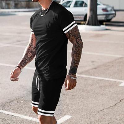 China Leisure Streetwear Breathable Cheap Ready - To - Ship Set Two - Piece Mens Breathable Clothing for sale