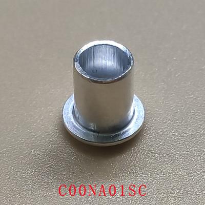 China C00NA01SC aluminum, aluminum, none, natural, half tubular, half circle, rivet for sale