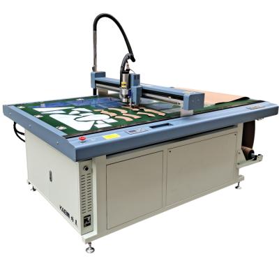 China CAD Flatbed Template Cutter Machine 6mm Pvc Board Cutting Machine 50Hz for sale