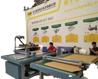 China Auto Conveyor Table Cutting Machine for Clothing Luggage Toys and Home Textile Design for sale