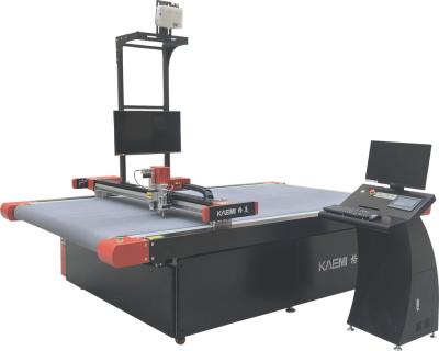 China 750KG Embroidery Textile PE Lace Fabric Cloth Leather Cutting Machine CNC Digital Cutter 2500*1800mm Cutting Area for sale