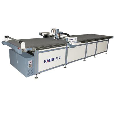 China 2500*1800mm Fabric Textile Garment Leather PU FOAM CNC Digital Cutter Lathe Cutter for sale