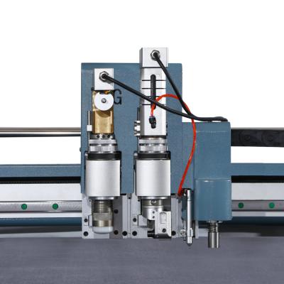 China Digital CNC Machine For Cutting Fabric Single Ply , Round Knife Fabric Cutter 3.5KW for sale