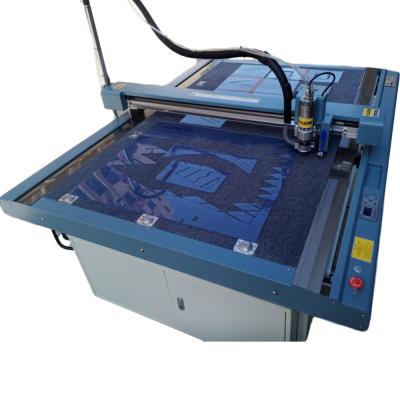 China Blue Frame Silver Case 400KG 9015 Plastic PVC PET Board Apparel Sewing Pattern Cutter CAD Flatbed PVC Cutter for sale