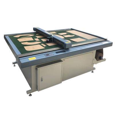 China Inkjet Printing Flatbed Paper Pattern Graph Contour Cutting Machine for Garment Shops for sale