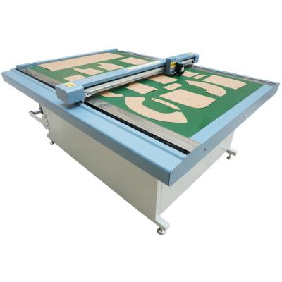 China Flatbed Inkjet Paper Pattern Sewing Apparel Pattern Plotter Cutter 1500x900mm for sale