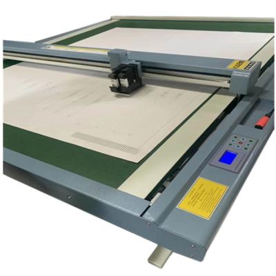 China HP45 Ink Box CAD Flatbed Paper Pattern Cutting Plotter With Automatic Paging System for sale