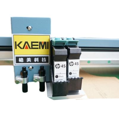 China 9012 Flat Table Inkjet Flatbed Printer And Cutter For Paper Pattern Graph Contour for sale