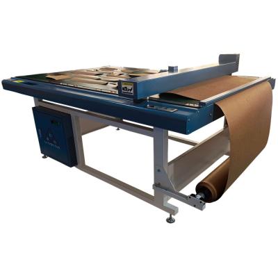 China Paper Pattern Inkjet Flatbed Cutter Plotter , Inkjet Printing Cutting Machine for sale