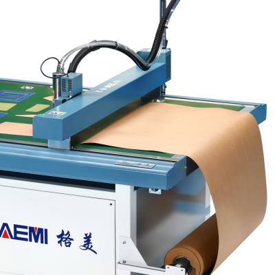 China Aluminum Countertops Flat Bed Milling Machine Garment PET Paper Template Cutting for sale