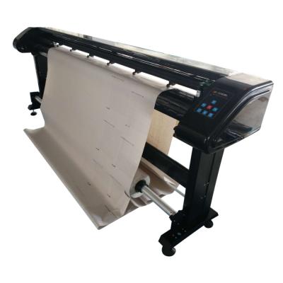 China Garment CAD Template Cutter with 2 Heads Inkjet Cutting Plotter and Fast Dry Ink for sale