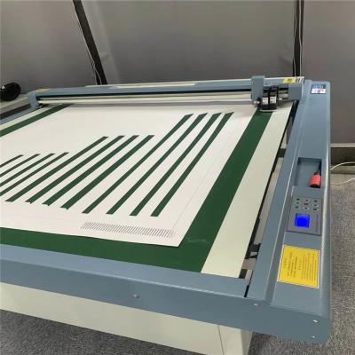 China Fabric Pattern Paper Pattern Cutting Machine Garment Clothing Flatbed Inkjet Cutter for sale