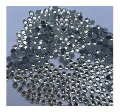 China Top Quality Flatback Rhinestone Fix Rhinestone Flat Back Hot Volume Rhinestone Wedding Dress Hot Fix Crystal Stones Crystal Glass No for sale