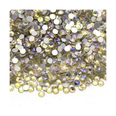 China Flatback Well Rated Glass Fancy Stones For Flat Back Loose Nail Diamond Rhinestones Garment Accessories Fake Stones for sale