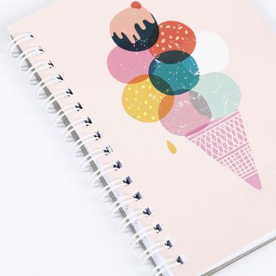 China Good price wholesale printed spiral notebook a5 notebook printing for sale