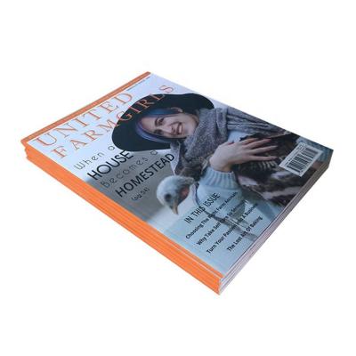 China Best Selling Cheap Eco Friendly Magazine Printing Fashion Magazine Custom Printing for sale