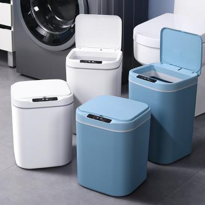 China Rabbit E816 Rabbit E816 Living Room Kitchen Trash Can Induction Waste Bins Intelligent Automatic Household Trash Can Infrared+vibration Infrared+vibration for sale