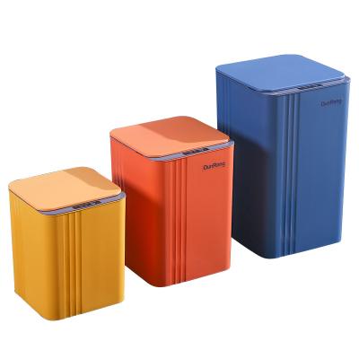 China Rabbit JT02 Infrared+vibration Infrared+vibration Automatic Rabbit JT02 Living Room Office Induction Household Smart Waste Bins for sale