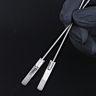 China Permanent Tattoo 0.35mm Tattoo Needle Disposable Traditional Tattoo Machine Needle For Microblading Pen for sale