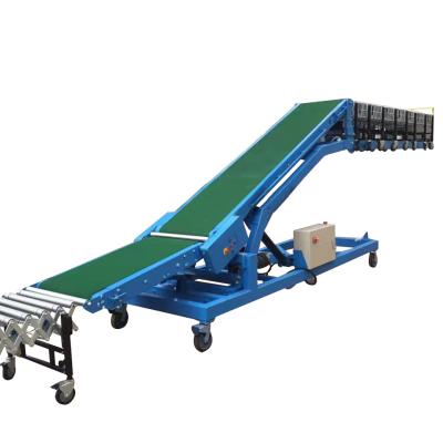 China Heat Resistant Small Belt Conveyor Belt Lifting Adjustable Logistics Matching Conveyor Belt Upward Conveyor Equipment for sale