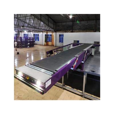 China Manufacturer Direct Selling Extended High Quality Heat Resistant Belt Conveyor Belt Telescopic Conveyor for sale