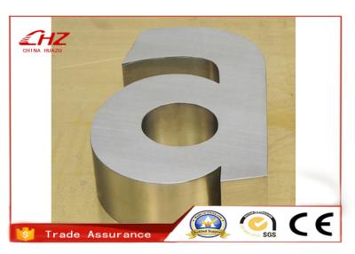 China Small Backlit DIY Light UP Advertising Letter Signs With Aluminum Frame Anti - Rust for sale