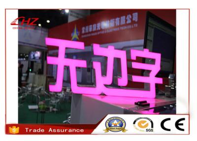 China 3D la letra de canal de plata del acero inoxidable LED firma para el interior/las letras portátiles de la muestra en venta