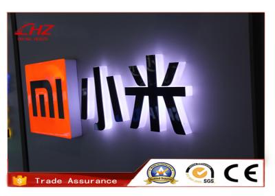 China 3D Acrylic Advertising Front Light LED Channel Letter Signs , Easy To Install for sale