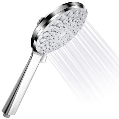 China With Diverter Series Water Saving Rain High Pressure Filtering Shower Head Increasing 6 Jet Types With Universal Pets Main Shower for sale