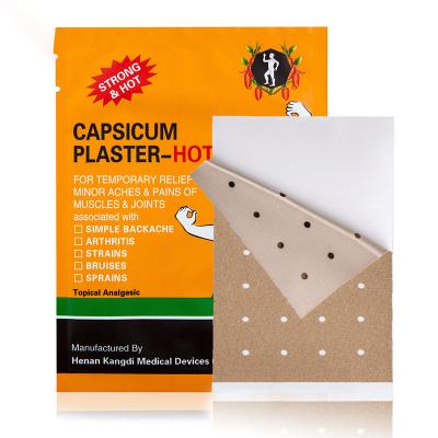 China Temporarily treat rheumatism & Joint Pain Porous Patch Back Relief Plaster Elastic Arthritis Pepper Tissue Patch With Best Price for sale