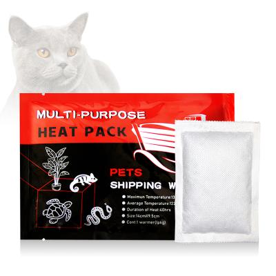 China Long Time Shipping For Animals Or Plants Pet Warmer Transport Heat Pack Continue To Heat Fish Shipping Heat Patch for sale