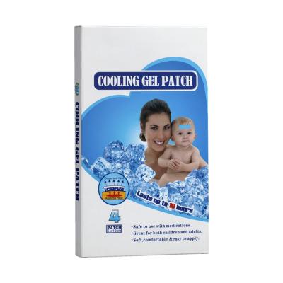 China Hot Sale Baby Easy Use Cooling Gel Patch For Children And Adult Gel Cooling Patch for sale