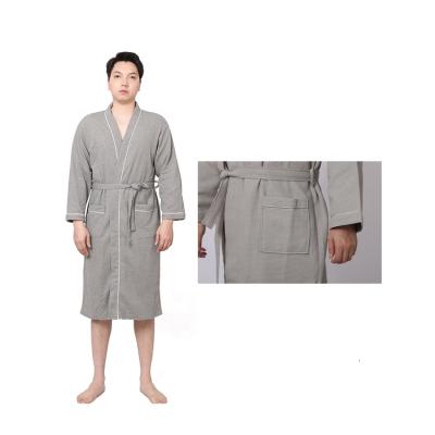 China New Summer Women's Sexy Kimono Bathrobe Waffle Robe Bride Bridesmaid QUICK DRY Long Robes Bridesmaid Wedding Bathrobe for sale