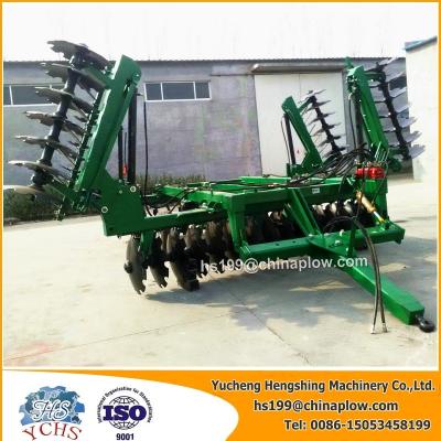 China Soil Tillage Hydraulic Disc Harrow For Large Tractors Heavy Offset Folded Disc Harrow for sale