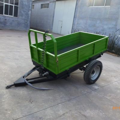 China Hydraulic System Trailer Farm Agricultural Dumping Trailer for sale