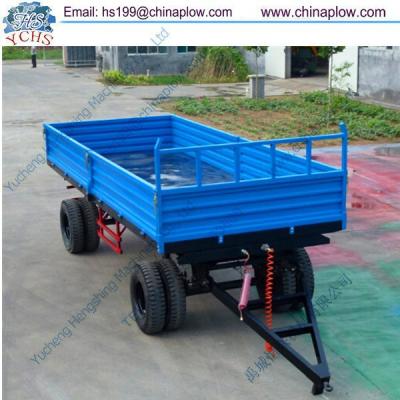 China Tipping Farm Trailer Into Tractors Cargo Trailer For Sale for sale