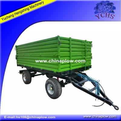 China High quality 8 ton farm trailer with high quality and cheap price for sale