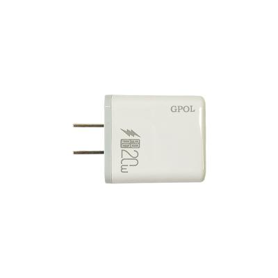 China QC 3.0 Fast Charger Super Charging Quality 2 In 1 PD20w Charger For Type-C USB Wall Charger for sale