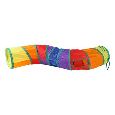 China Wholesale Funny Polyester Viable Cat Toy Interactive Fitness Guantai Cat Tunnel Toy Weight Losing for sale