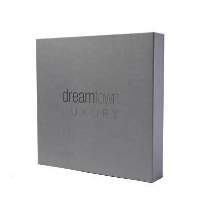 China Recycled Materials Black Matte Gift Box High Quality Gift Packaging Box Drawer Packaging Box for sale