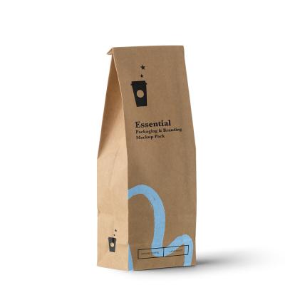 China BIODEGRADABLE 50g China Packaging Suppliers Biodegradable Packaging Paper Coffee Bag for sale