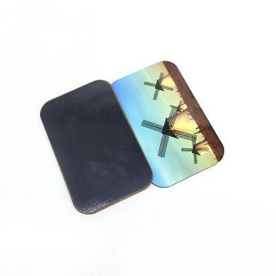 China Eco Friendly Sublimation Blanks Magnetic Fridge Magnet Sublimation Fridge Magnet for sale