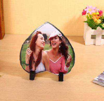 China Chinese 15*15cm, low price sublimation rock slate photo sublimation photo rock for sale