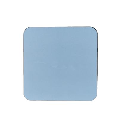 China Durable Rubber Coasters Heat Insulation Cup Mat, Blank Sublimation Square Cup Mat, 9.5*9.5cm, for sale